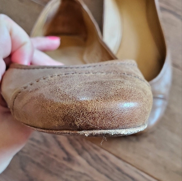 Roots Brown Leather Flats - Picture 7 of 16